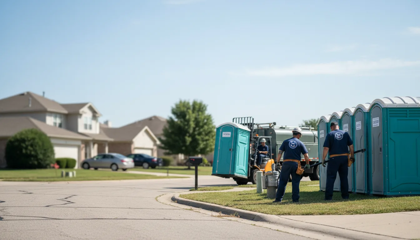 Porta Potty Rental in De Soto, KS near me